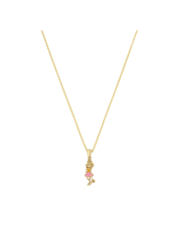 Kette mit Anhänger Silber 925 in Gold