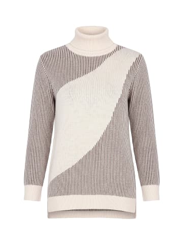 Pullover in perlweiß