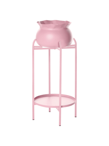 Outdoor Blumentopf MOKUREN in Rosa - (W) 25 x (H) 60 x (L) 25 cm