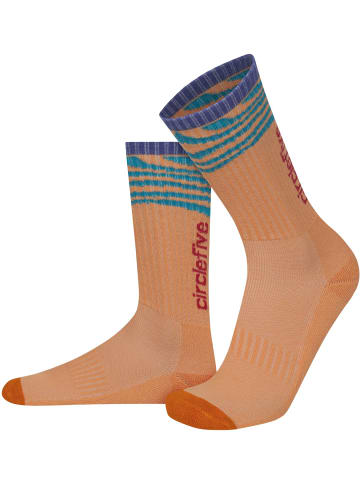 4 Funktions Tennissocken mit Frotteesohle in Orange