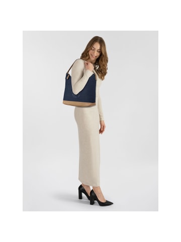 Gilda Schultertasche M 31 cm denim blue