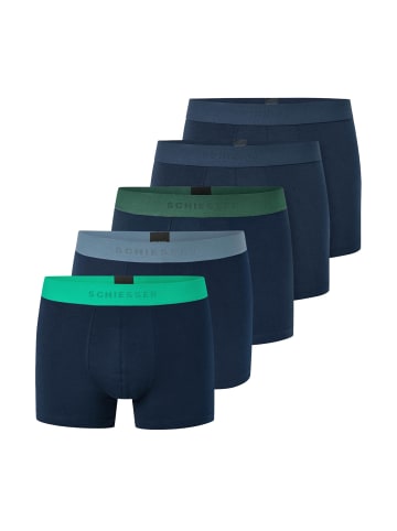 Boxershort 5er Pack in Blau/Schwarz/Grün