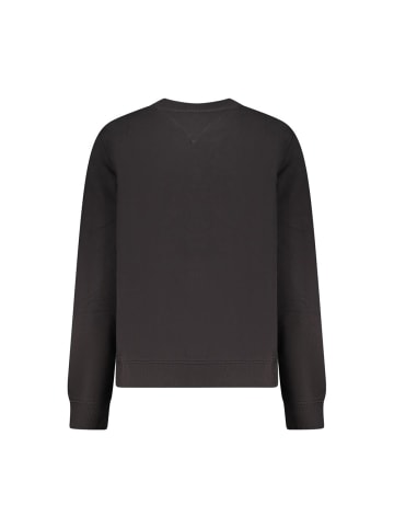 Schwarz Baumwolle Damen Sweatshirt
