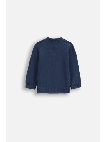 Strickpullover in dunkelblau