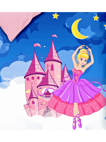 2 tlg. Renforcé Bettwäsche 100x135cm Prinzessin in Lila