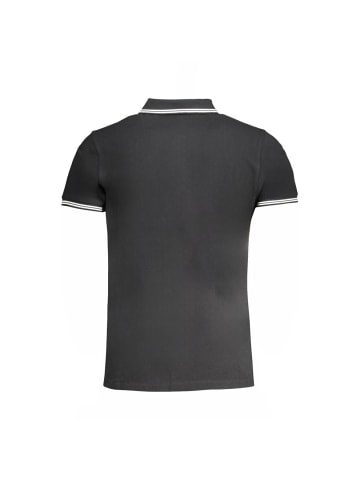 Schwarz Baumwolle Herren Polo