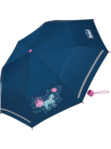 Scout Kinder-Taschenschirm mit reflektierendem Streifen Dreamworld Regenschirm