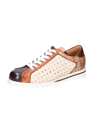 Sportlicher Schnürschuh in braun