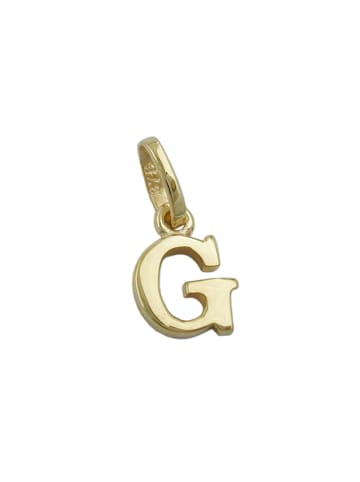 Anhänger 8x6mm 9Kt GOLD in gold