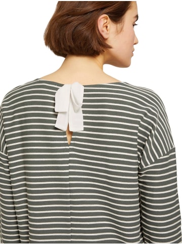 Langarmshirt STRUCTURE STRIPED in Mehrfarbig