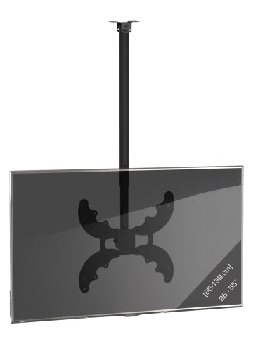 Universal VESA TV Deckenhalterung Halter B-DX 400 in Schwarz