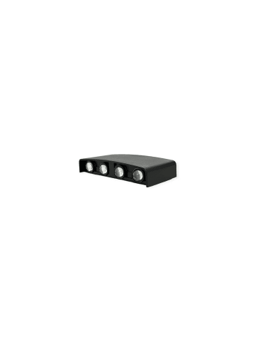 LED Wandleuchte 8W | IP65 Schutzart | CCT Wandleuchte in Schwarz