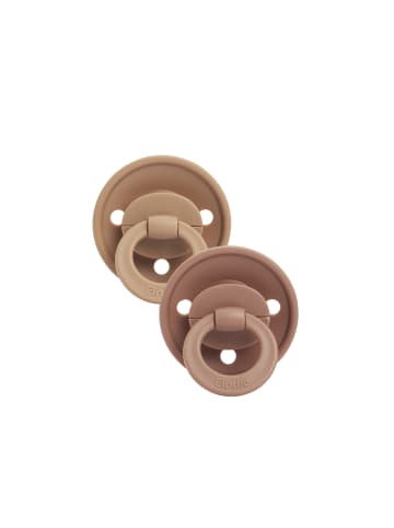 Schnuller 2er-Set Silikon - Soft Terracotta - ab 3 Monate