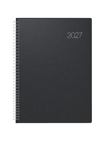 Buchkalender 787 A4 1 Tag/Seite Balacron schwarz 2027