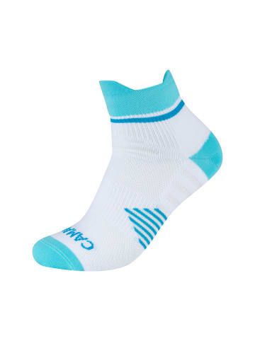 Sport-Kurzsocke performance training light 3er Pack blue fish