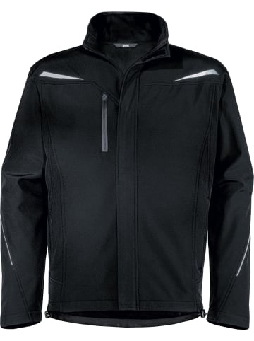 Softshelljacke in Schwarz