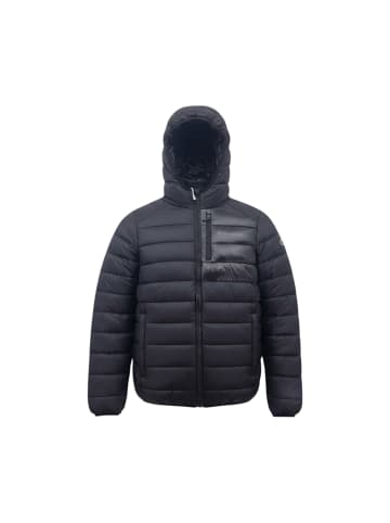 Übergangsjacke Outdoor Hooded Jacket in Schwarz