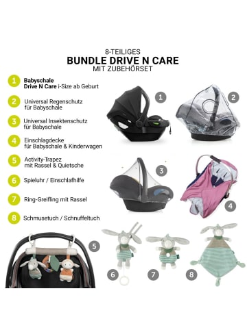 Babyschale Drive N Care i-Size ab Geburt in schwarz1