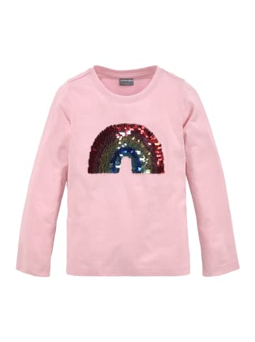 Langarmshirt in rosa