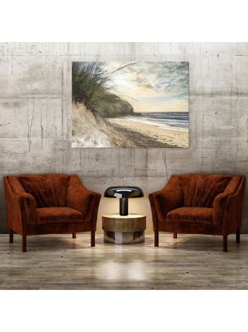 Leinwandbild Meer in Beige