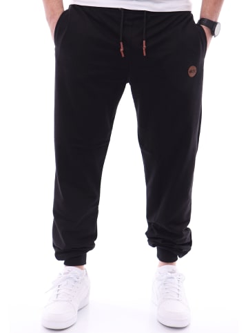 Jogginghose mit Brandpatch in schwarz