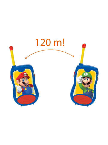 Super Mario Walkie-Talkies Reichweite 120 m