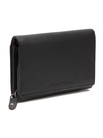 Seattle Geldbörse RFID Schutz Leder 14.5 cm black