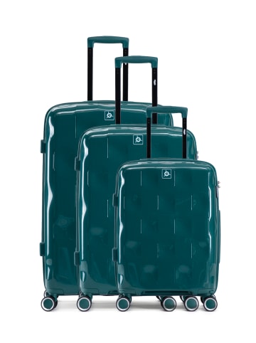 3 tlg. Kofferset AQUILA in Grün (95L/64L/37L)