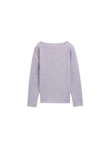 Sweatshirt in soft lavender melange