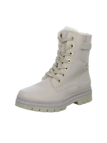 Schnürboots in Beige