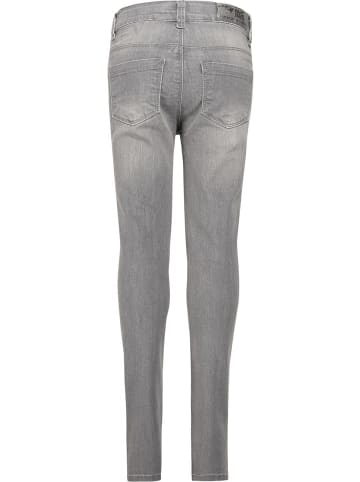 Jeggings Bundweite slim extra schmal in grey denim