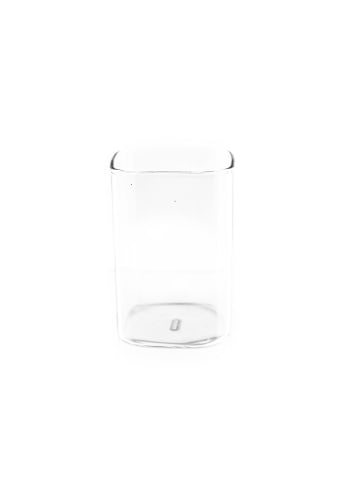 Mulex Quadratisches Glas Hitzebeständig 250 ml in Transparent