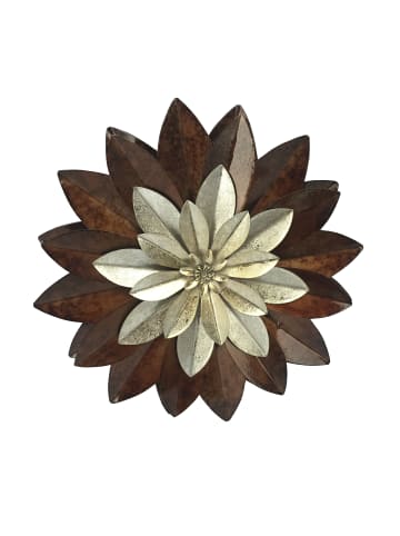 Wanddekoration "Blüte" in bunt