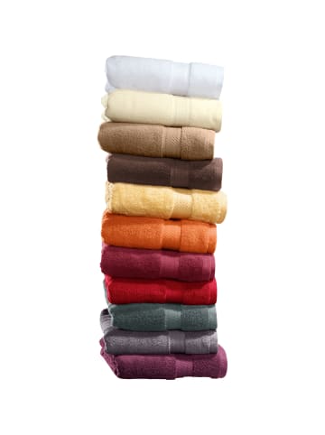 Frottier Waschhandschuh 2er-Pack Friedrichshafen in aubergine