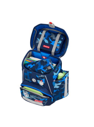 Grundschulranzen-Set SPACE "Snow Leopard Arko" in Blau