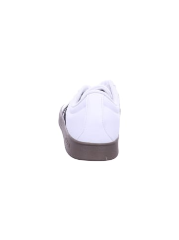 Sneaker Court Base in white/black/beige