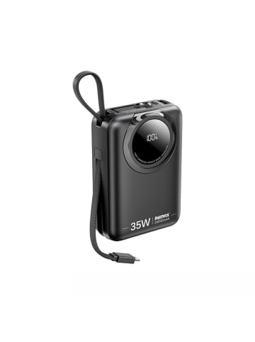 Powerbank Remax Scuba Series 20000mAh RPP-73 35W mit Kabeln Schwarz
