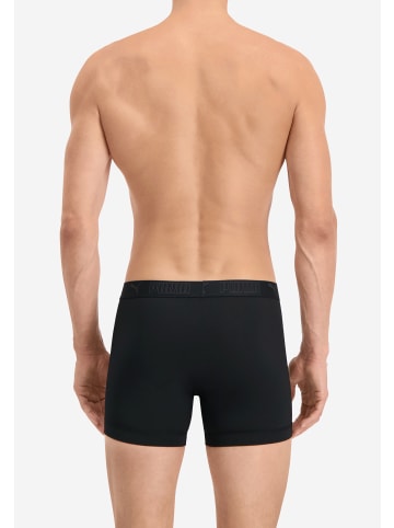 Boxershorts PUMA SPORT MICROFIBER BOXER 2P in Black