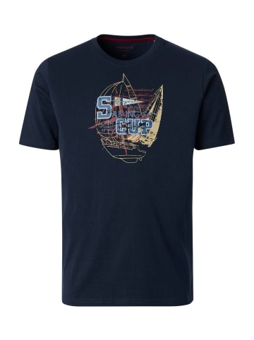 T-Shirt in blau