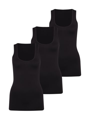 Unterhemd in schwarz