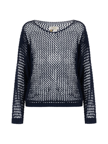 Damen Strick Pullover in Marine