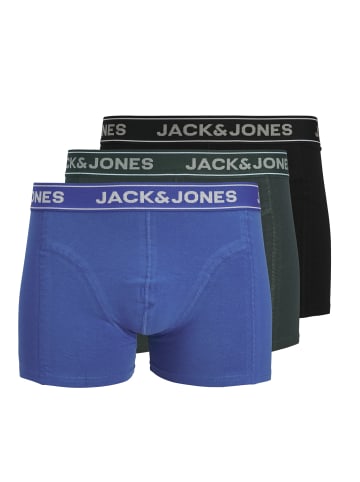 3er Pack Boxershorts JACBLACK FRIDAY in black dazzling blue - forest river