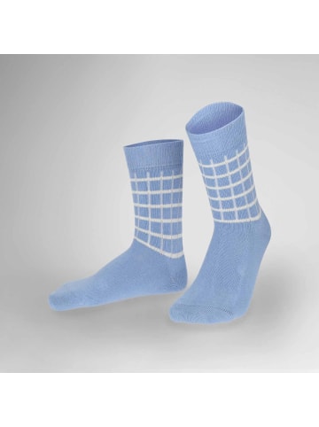 Socken Row Fashion in denim blue