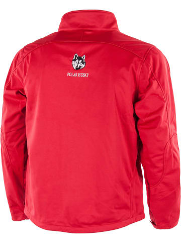 Softshelljacke in Rot