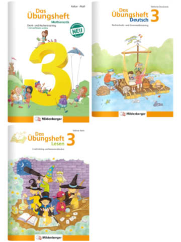 Buch - Sicher ins 4. Schuljahr - Paket: Rechnen - Schreiben - Lesen - Grammatik
