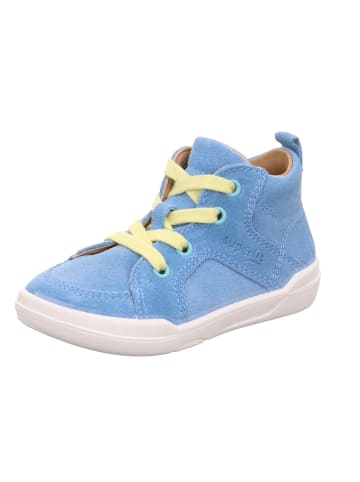 Barfußschuh SUPERFREE in Hellblau/Gelb