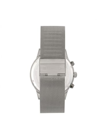 Espinosa Armbanduhr mit Mesh-Armband in Silver/Gunmetal