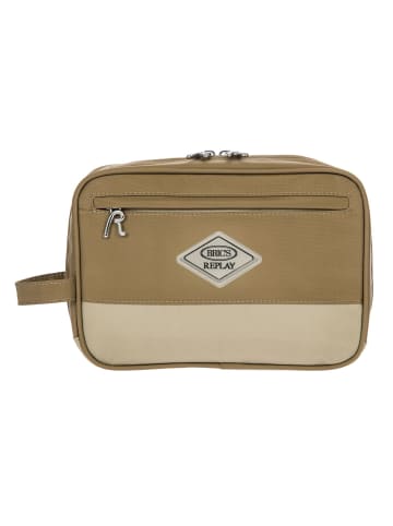 Replay Sand Woo Kulturbeutel 25 cm sand wood
