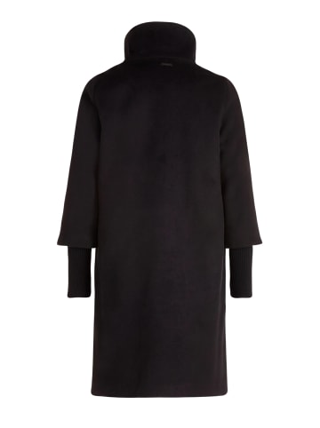 Kurzmantel mit Stehkragen in Black Beauty