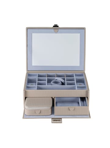 Corbello Schmuckkasten 28 cm taupe